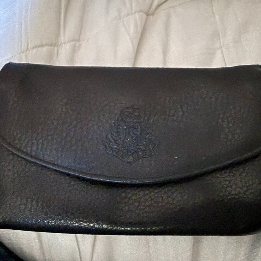TAN SAC  Black Clutch Wallet, Faux Leather, Wallet for Women
